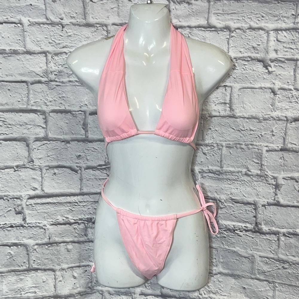 new SHEIN two piece bikini | color pink | size small